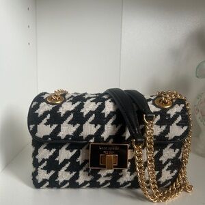 Kate Spade Tweed Small Evelyn Houndstooth